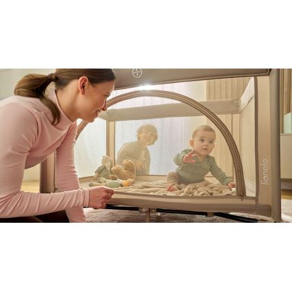 Lionelo - Reisebett LAURA Sandbeige