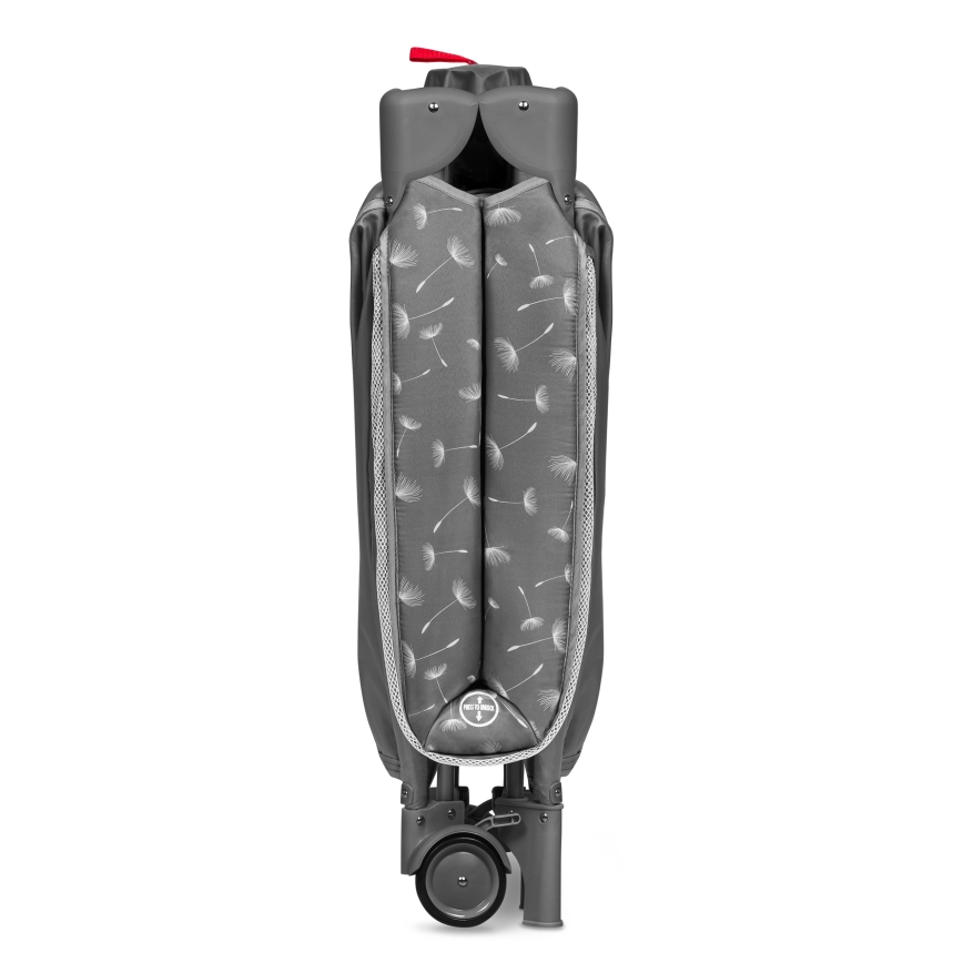 Lionelo - Reisebett STEFI PLUS Grau‑Weiß