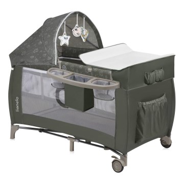Lionelo - Reisebett SVEN PLUS Beige-Olive