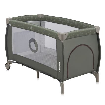 Lionelo - Reisebett SVEN PLUS Beige-Olive