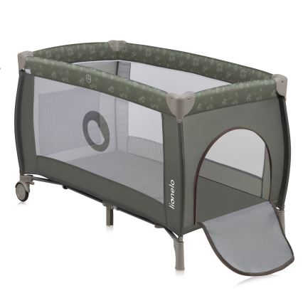 Lionelo - Reisebett SVEN PLUS Beige-Olive
