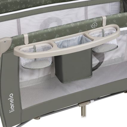 Lionelo - Reisebett SVEN PLUS Beige-Olive
