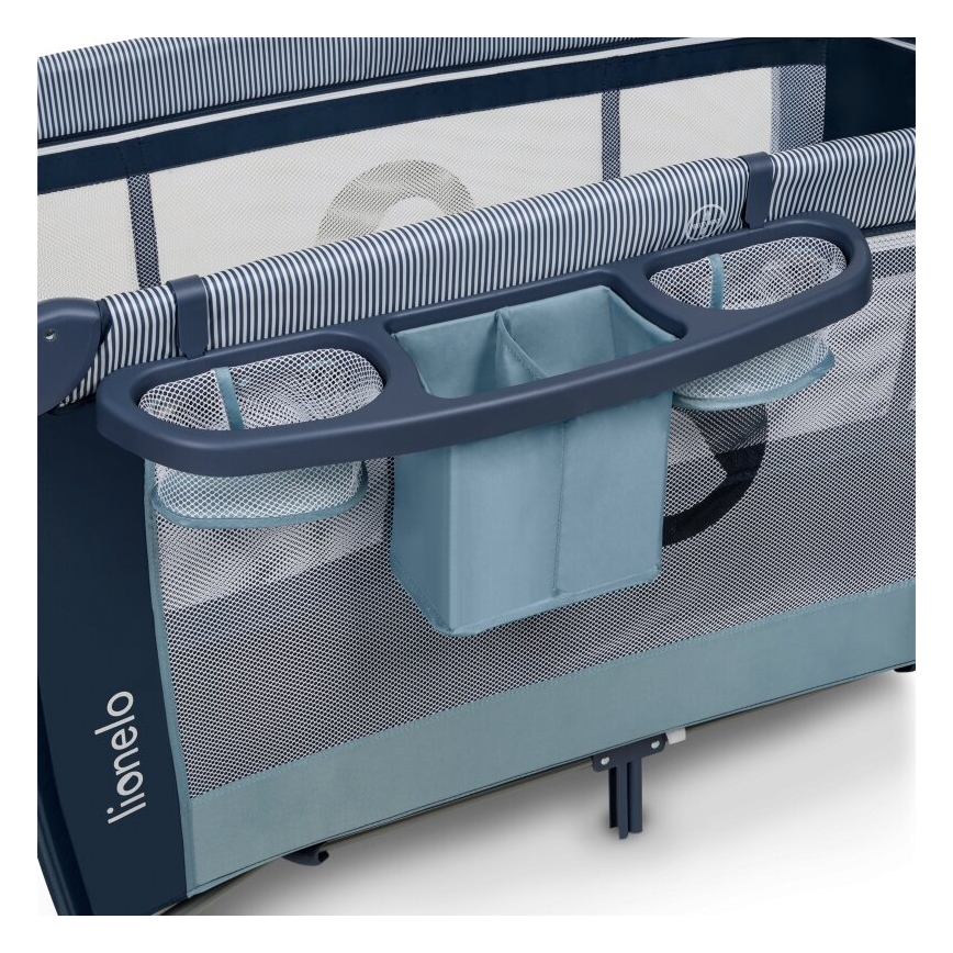 Lionelo - Reisebett SVEN PLUS blau