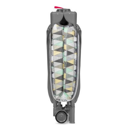 Lionelo - Reisebett SVEN PLUS grau/gelb