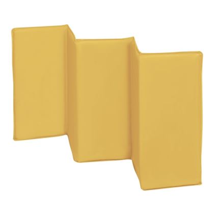 Lionelo - Reisebett SVEN PLUS grau/gelb