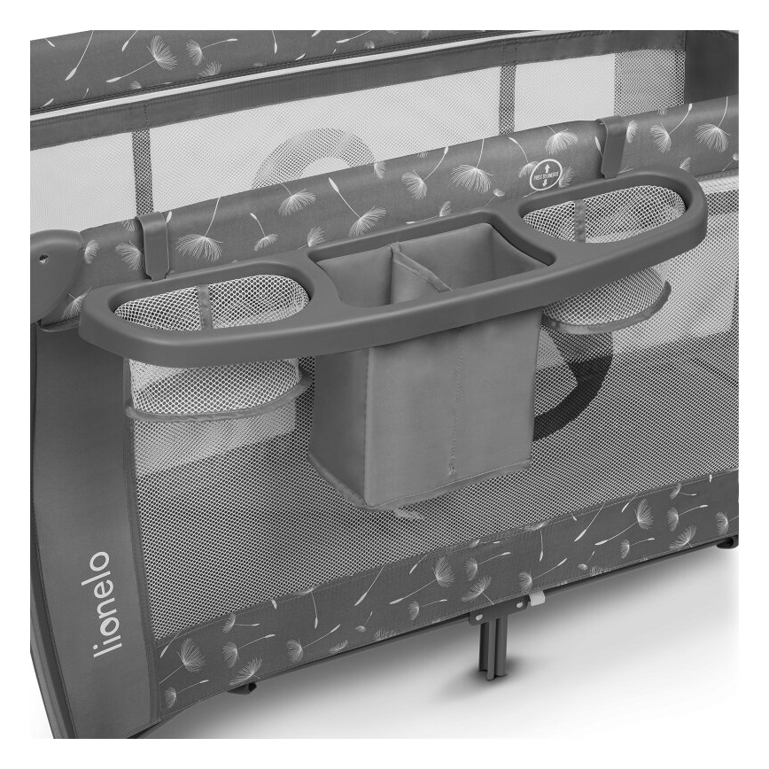 Lionelo - Reisebett SVEN PLUS, grau