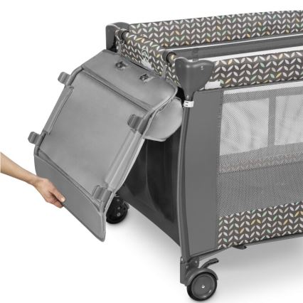 Lionelo - Reisebett SVEN PLUS grau