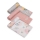 Lionelo - SET 3x Bambuswindeln BAMBOO SET 70x70 cm Blatt