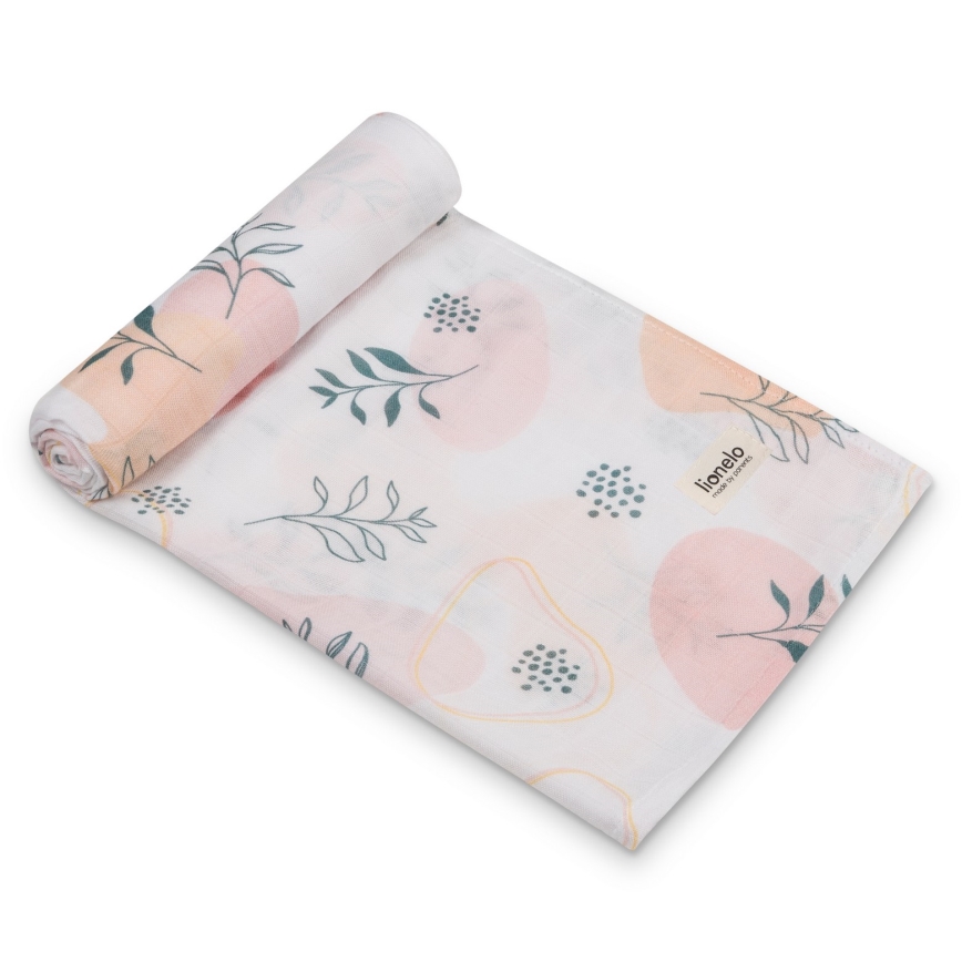 Lionelo - SET 3x Bambuswindeln BAMBOO SET 70x70 cm Blatt