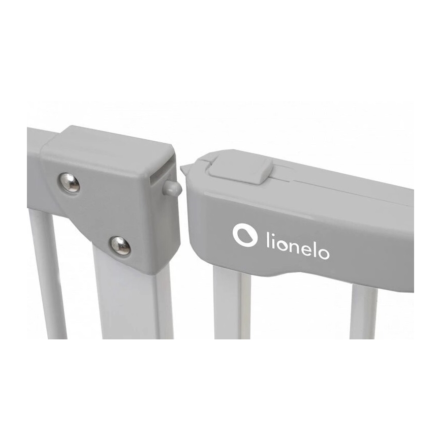 Lionelo - Sicherheitsbarriere TRUUS SLIM LED grau