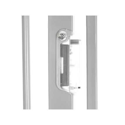 Lionelo - Sicherheitsbarriere TRUUS SLIM LED grau