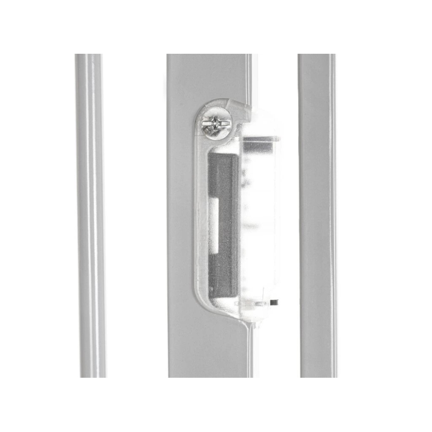 Lionelo - Sicherheitsbarriere TRUUS SLIM LED grau