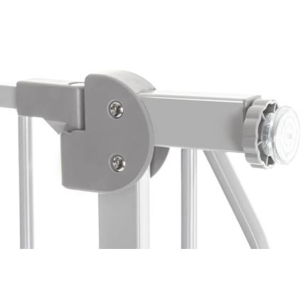 Lionelo - Sicherheitsbarriere TRUUS SLIM LED grau