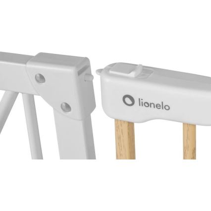 Lionelo - Sicherheitsbarriere TRUUS SLIM weiß/beige