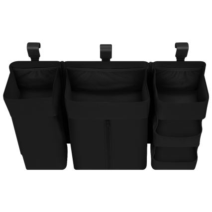 Lionelo - SIDEPOCKET 3-in-1 Organizer für Babybett Schwarz