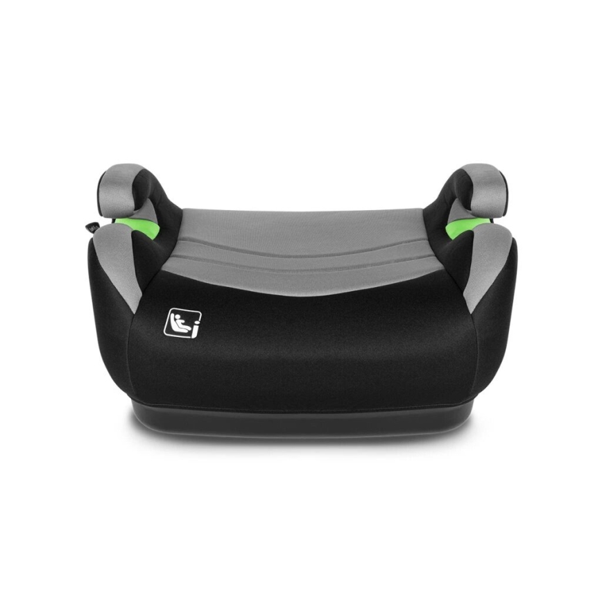 Lionelo - Sitzerhöhung für das Auto LUUK FIX i-Size 125-150 cm schwarz/grau