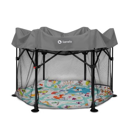 Lionelo - Spielspielplatz ROEL Grau Multicolor