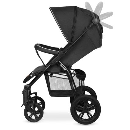 Lionelo - Sport-Kinderwagen ANNET TOUR, Schwarz