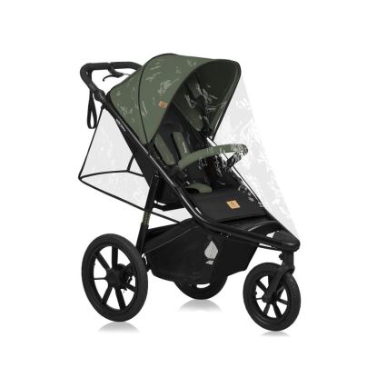 Lionelo - Sport-Kinderwagen AZURA schwarz/grün