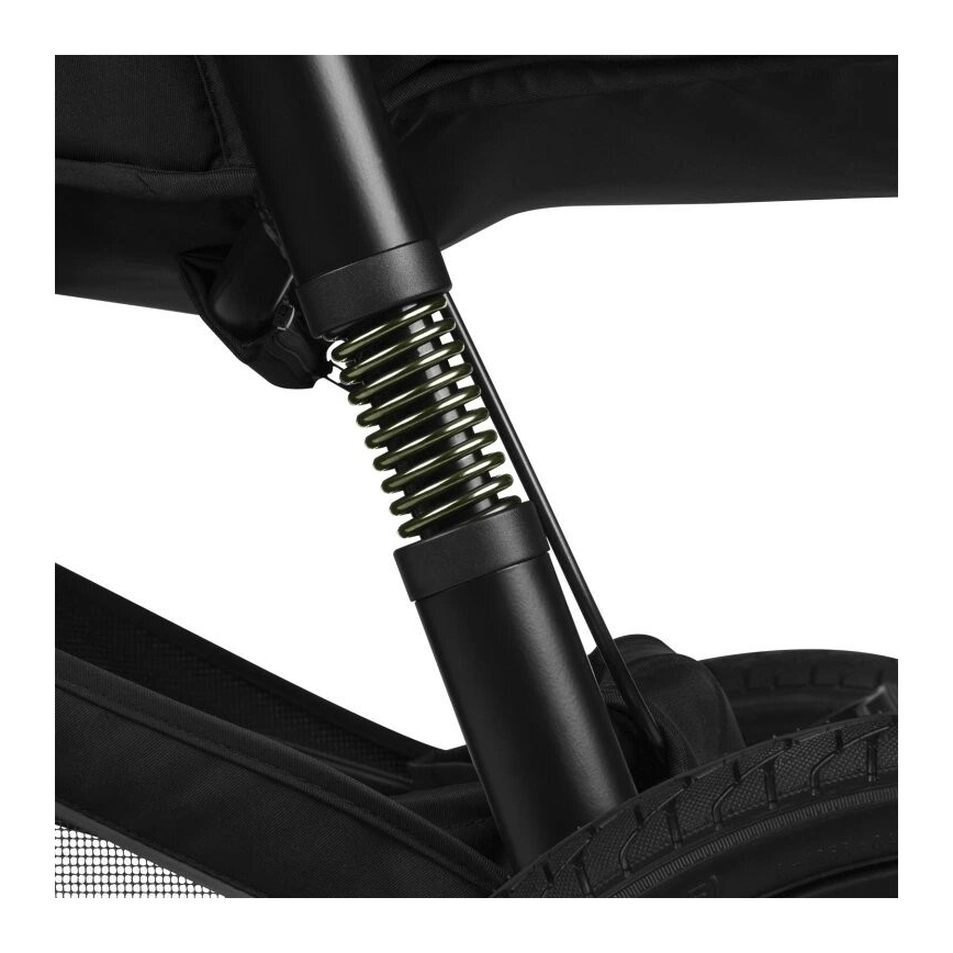 Lionelo - Sport-Kinderwagen AZURA schwarz/grün