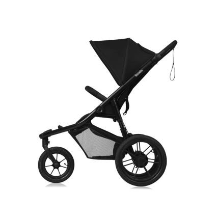 Lionelo - Sport-Kinderwagen AZURA, schwarz