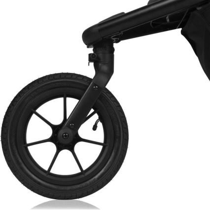 Lionelo - Sport-Kinderwagen AZURA, schwarz