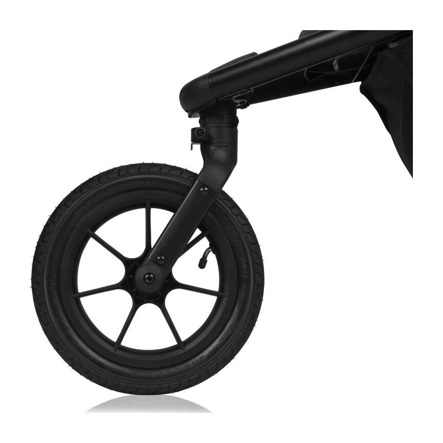 Lionelo - Sport-Kinderwagen AZURA, schwarz