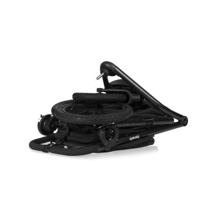 Lionelo - Sport-Kinderwagen AZURA, schwarz