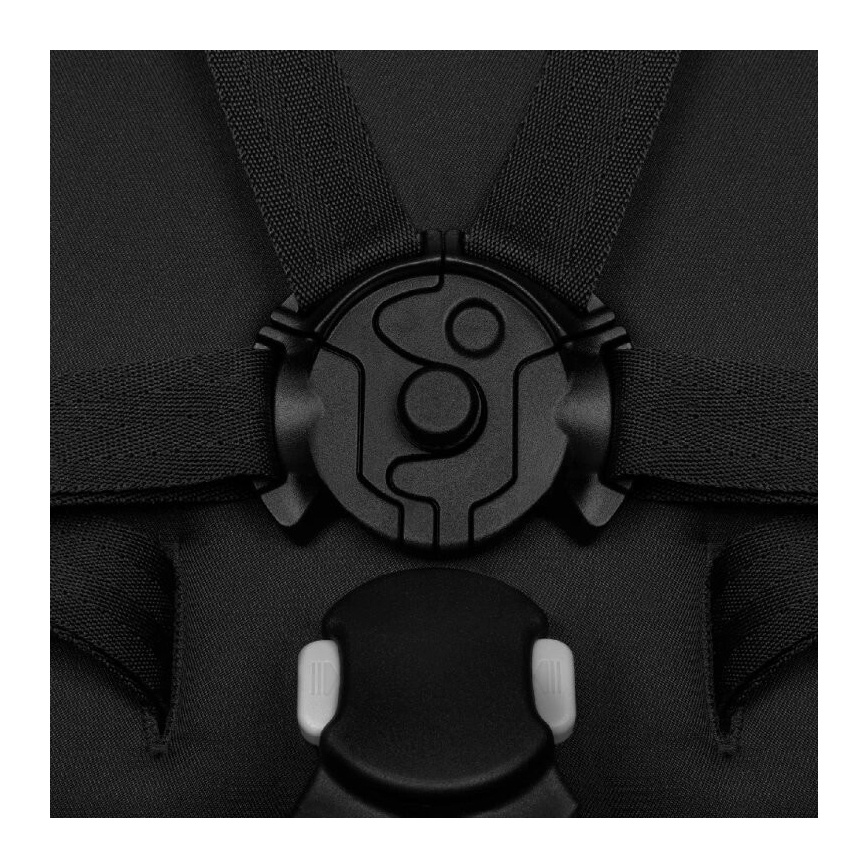 Lionelo - Sport-Kinderwagen AZURA, schwarz