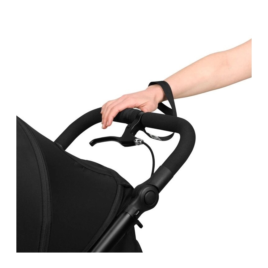 Lionelo - Sport-Kinderwagen AZURA, schwarz