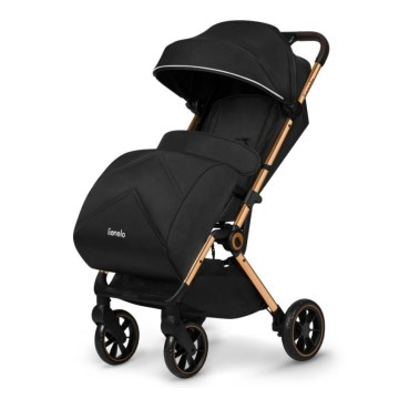 Lionelo - Sport-Kinderwagen CLOE schwarz/gold