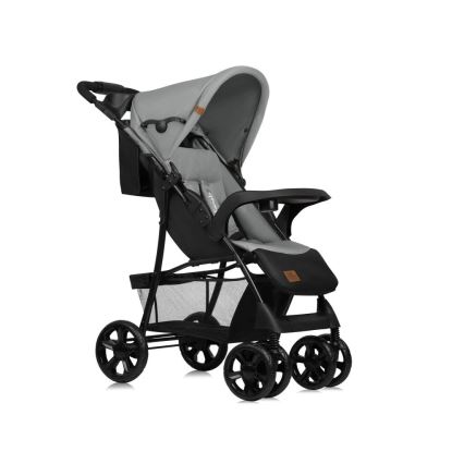 Lionelo - Sport-Kinderwagen EMMA PLUS grau/schwarz