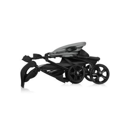 Lionelo - Sport-Kinderwagen EMMA PLUS grau/schwarz