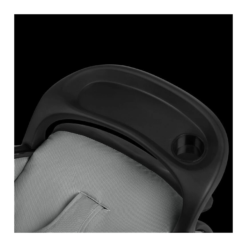 Lionelo - Sport-Kinderwagen EMMA PLUS grau/schwarz