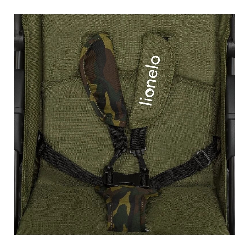 Lionelo - Sport-Kinderwagen EMMA PLUS grün