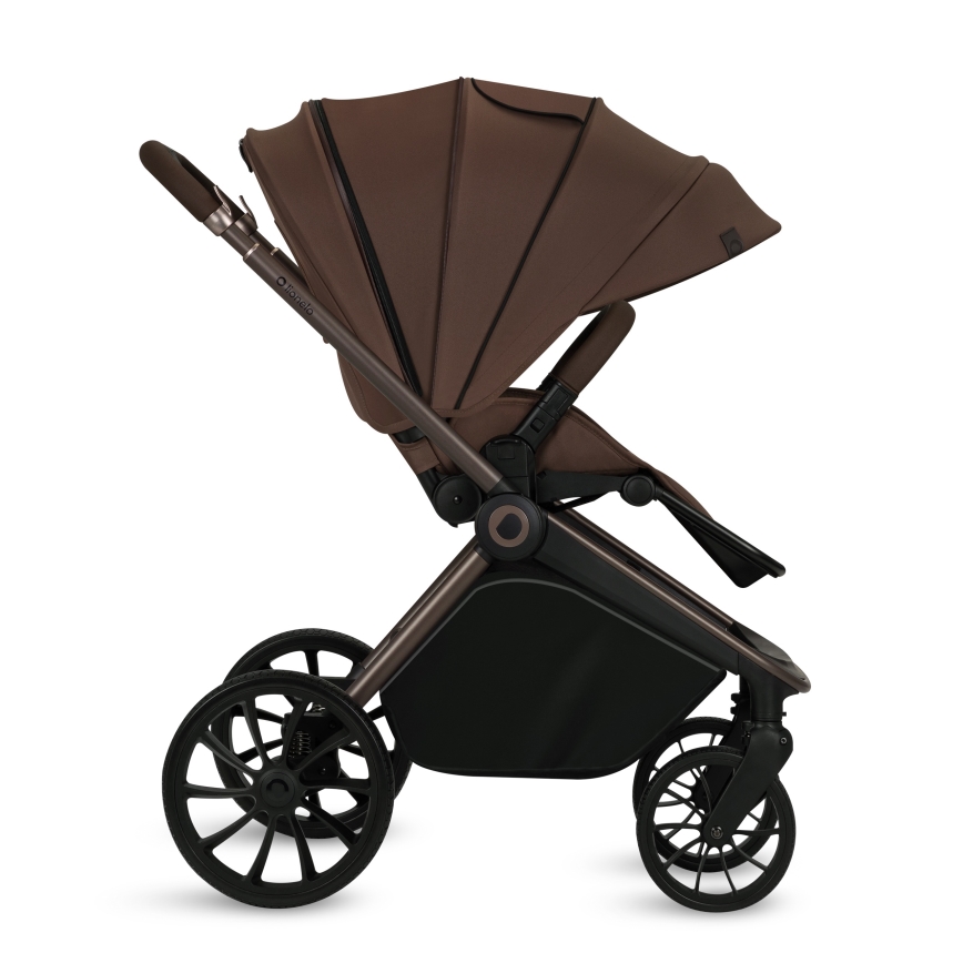 Lionelo - Sport-Kinderwagen MIKA PLUS Mocha Mousse