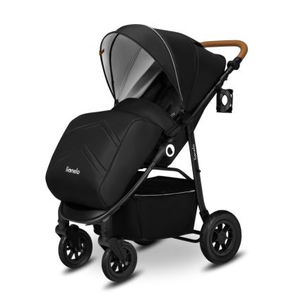 Lionelo - Sport-Kinderwagen NATT Onyx-Schwarz
