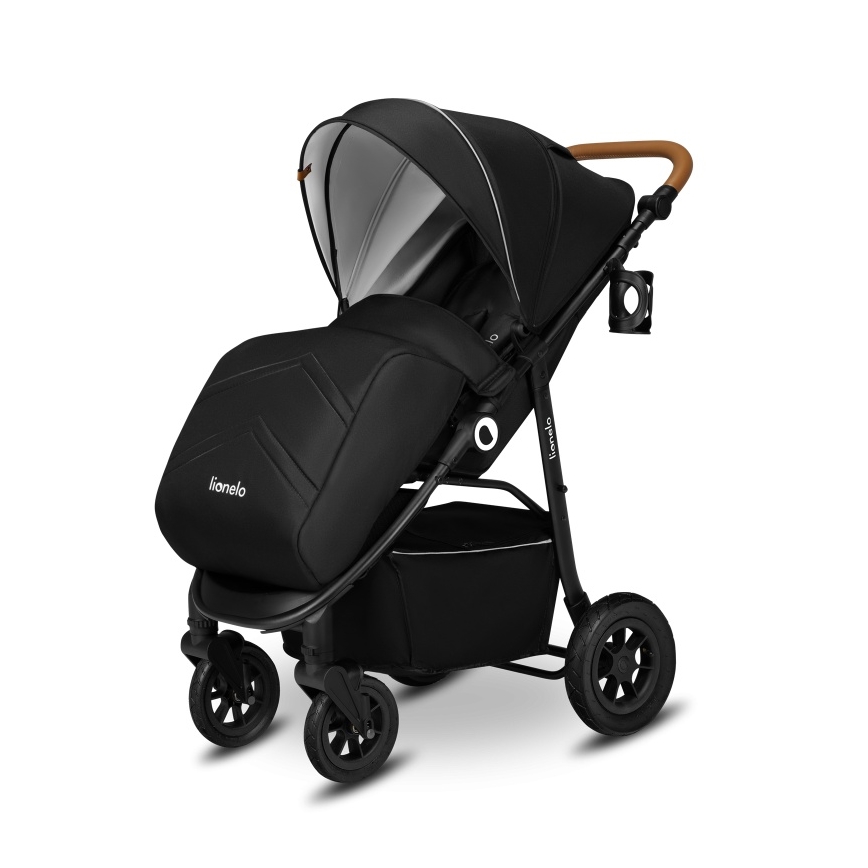 Lionelo - Sport-Kinderwagen NATT Onyx-Schwarz