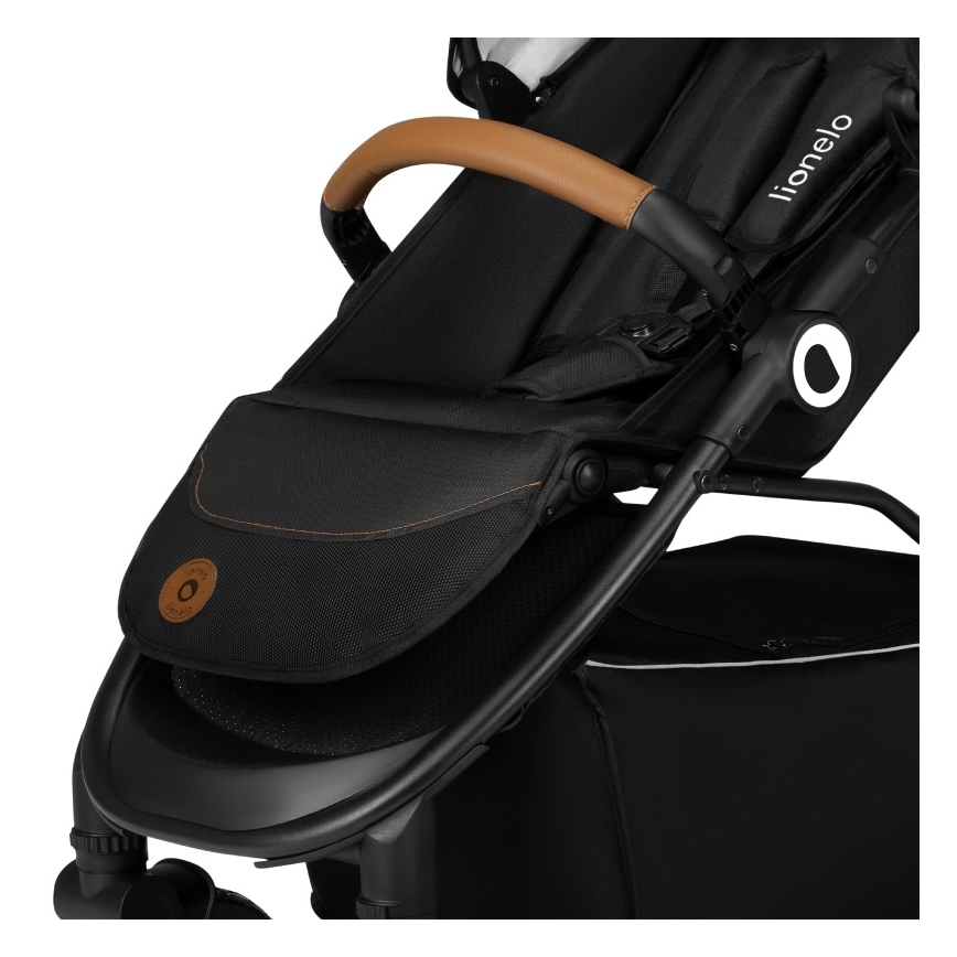 Lionelo - Sport-Kinderwagen NATT Onyx-Schwarz