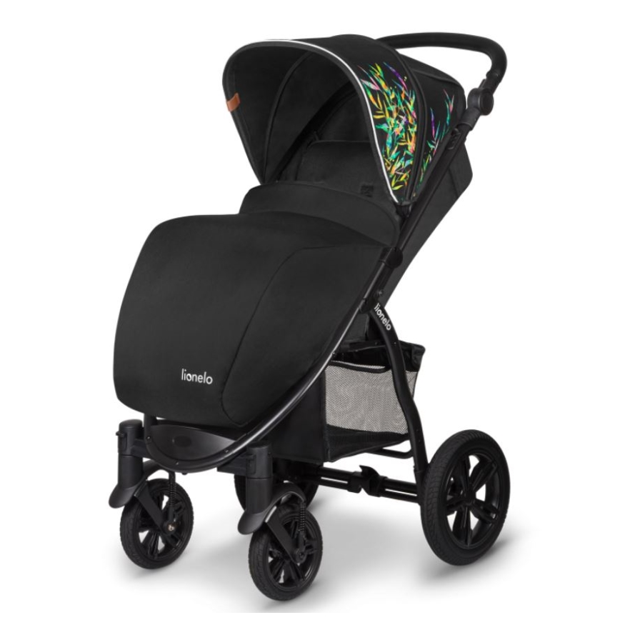 Lionelo - Sportkinderwagen ANNET TOUR schwarz/grün
