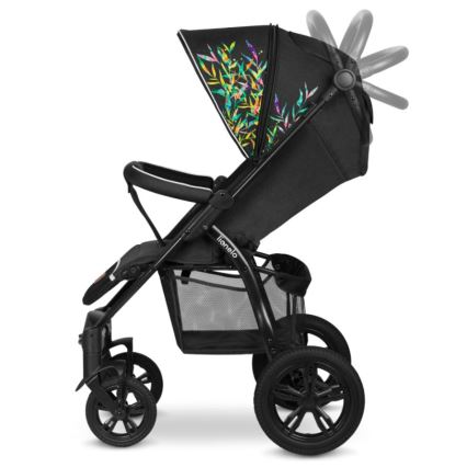 Lionelo - Sportkinderwagen ANNET TOUR schwarz/grün