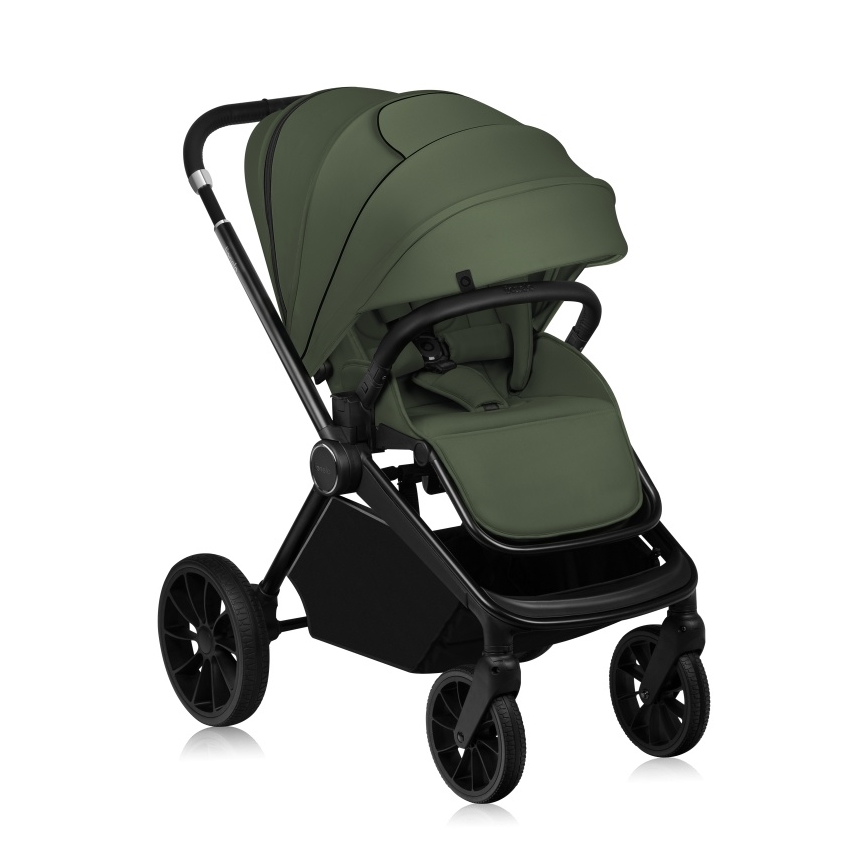 Lionelo - Sportkinderwagen MIKA PLUS Olivgrün