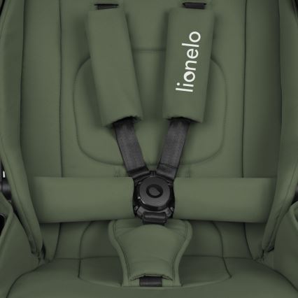 Lionelo - Sportkinderwagen MIKA PLUS Olivgrün