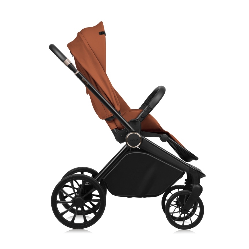 Lionelo - Sportlicher Kinderwagen MIKA PLUS, Rostbraun