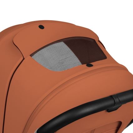 Lionelo - Sportlicher Kinderwagen MIKA PLUS, Rostbraun