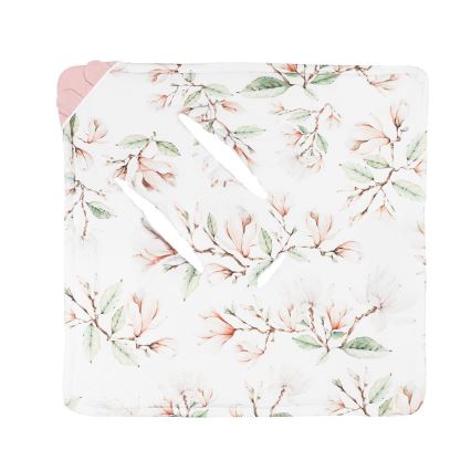 Lionelo - Wickelauflage für Autositz TRAVEL SWADDLE 90x90 cm Beige Magnolia