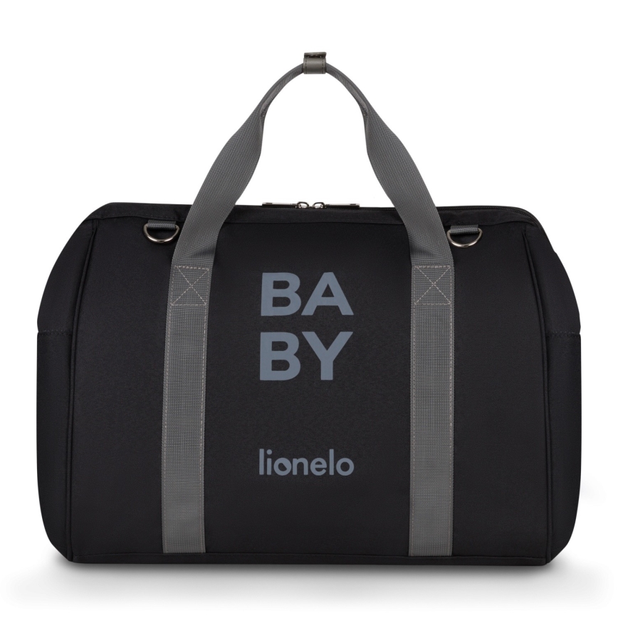 Lionelo - Wickeltasche für den Kinderwagen IDA Black Onyx