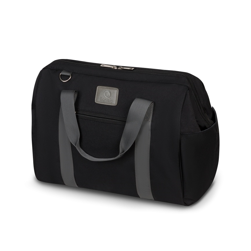 Lionelo - Wickeltasche für den Kinderwagen IDA Black Onyx