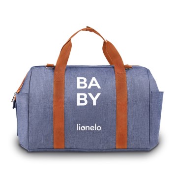 Lionelo - Wickeltasche für den Kinderwagen IDA Blue Denim