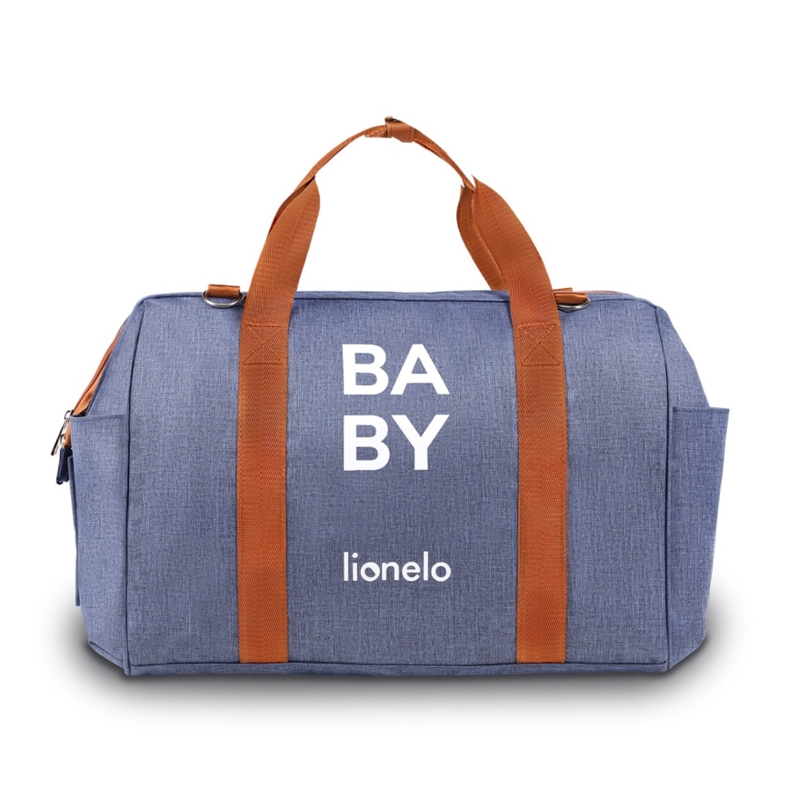 Lionelo - Wickeltasche für den Kinderwagen IDA Blue Denim